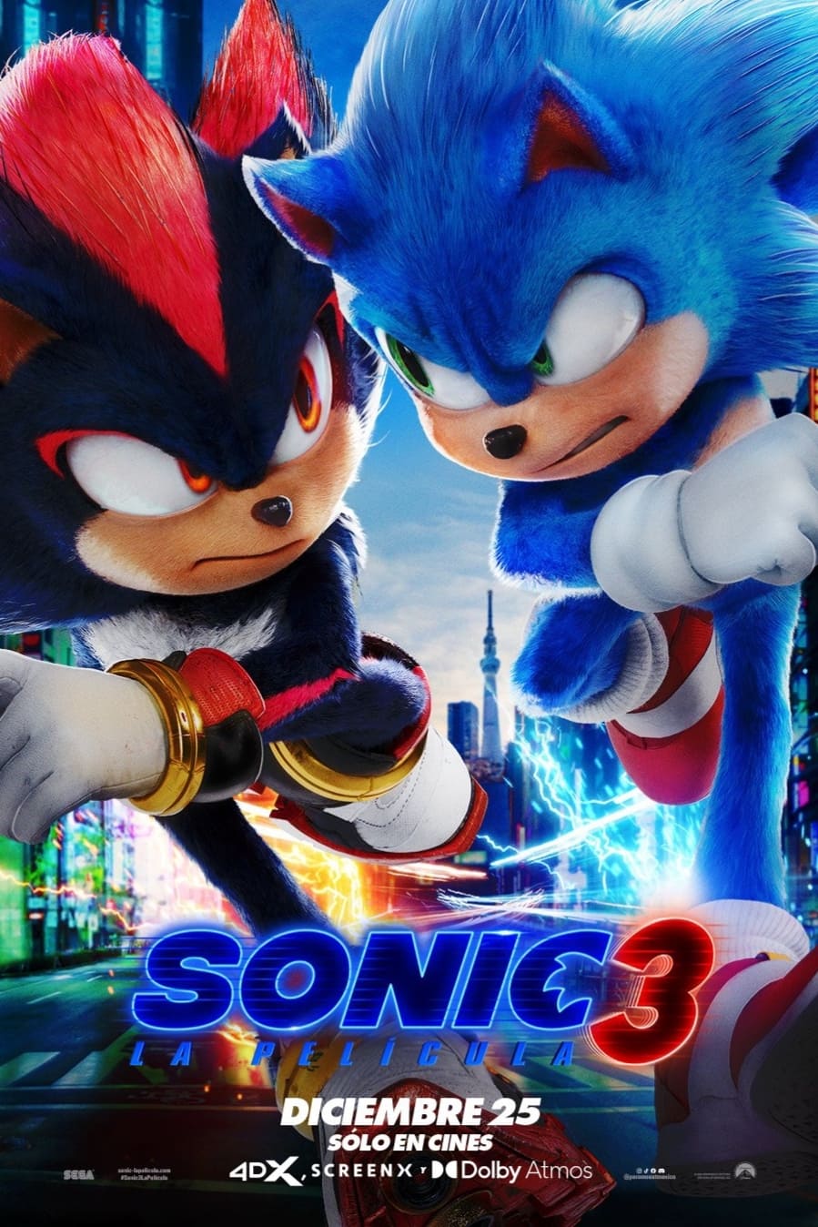 Sonic 3: La película (2024) 4K UltraHD HEVC HDR10+